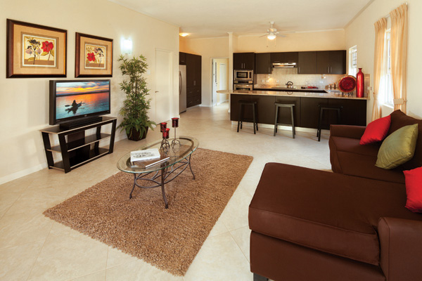 Photo internal lounge 2 bed